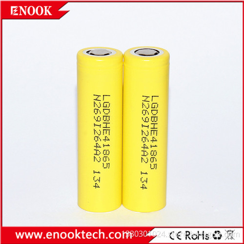 18650 li-on battery he4 battery 35A rechargeable li-ion battery the best 18650 3.7V lithium battery HE4 18650 battery